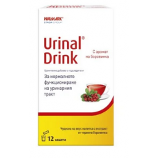 УРИНАЛ ДРИНК при възпаления на уринарния тракт 12 сашета, URINAL DRINK