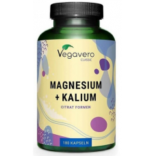 Магнезий + калий 180 капсули / Magnesium + Kalium Магнезий + калий 180 капсули / Magnesium + Kalium
