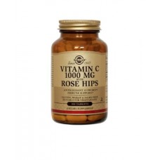 СОЛГАР ВИТАМИН С + ШИПКА 100 ТАБЛЕТКИ 1000 МГ / SOLGAR VITAMIN C WITH ROSE HIPS СОЛГАР ВИТАМИН С + ШИПКА 100 ТАБЛЕТКИ 1000 МГ / SOLGAR VITAMIN C WITH ROSE HIPS