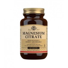 СОЛГАР МАГНЕЗИЕВ ЦИТРАТ 60 ТАБЛЕТКИ 200 МГ / SOLGAR MAGNESIUM CITRATE СОЛГАР МАГНЕЗИЕВ ЦИТРАТ 60 ТАБЛЕТКИ 200 МГ / SOLGAR MAGNESIUM CITRATE