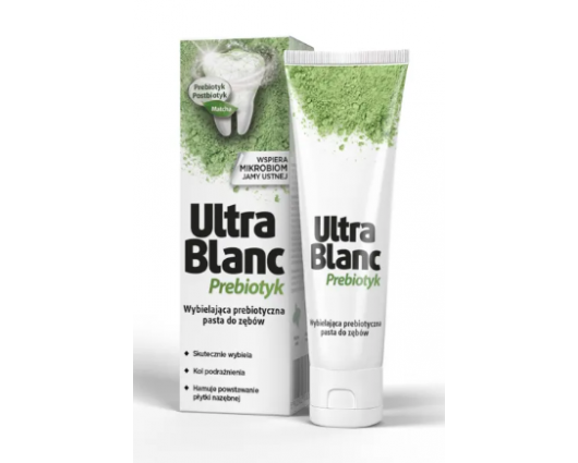 УЛТРАБЛАНК ПРЕБИОТИК ПАСТА ЗА ЗЪБИ ИЗБЕЛВАЩА 75мл / ULTRA BLANC PREBIOTYK