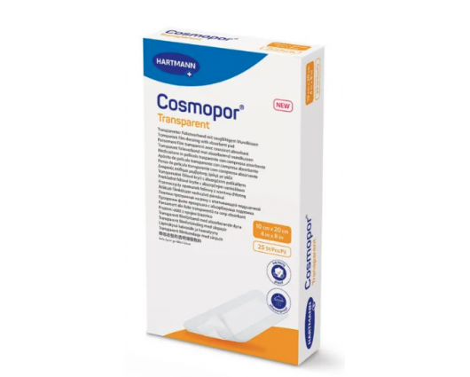 КОСМОПОР TRANSPARENT прозрачна водоустойчива лепенка 10/20см. 25 броя 901058 / COSMOPOR