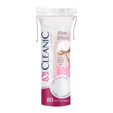 ТАМПОНИ ЗА ГРИМ CLEANIC PURE EFFECT 80 броя / CLEANIC COTTON PADS