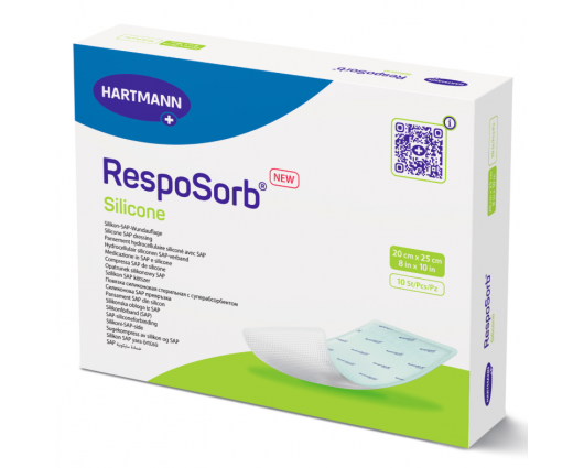 РЕСПОСОРБ СИЛИКОН ПРЕВРЪЗКА 20/25СМ 10БРОЯ / RESPOSORB SILICONE