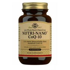 СОЛГАР НУТРИ НАНО Q10 КАПСУЛИ 50 / SOLGAR NUTRI NANO СОЛГАР НУТРИ НАНО Q10 КАПСУЛИ 50 / SOLGAR NUTRI NANO