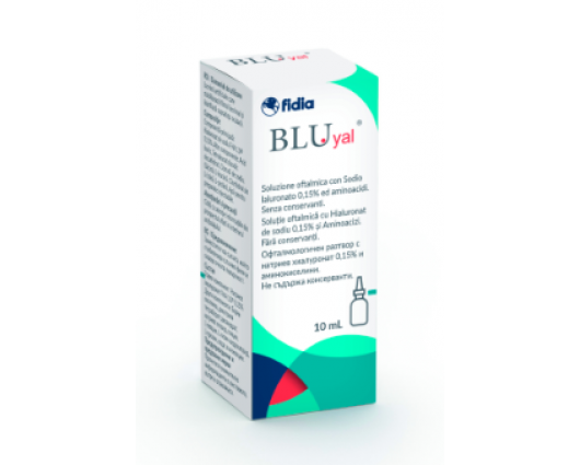 БЛУЙАЛ КАПКИ ЗА ОЧИ 10МЛ / BLUYAL
