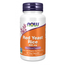 NOW Червен ориз 600мг 60 капсули/ Red Yeast Rice Organic 600 mg 60 Veg Capsules NOW Червен ориз 600мг 60 капсули/ Red Yeast Rice Organic 600 mg 60 Veg Capsules