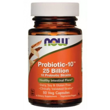 NOW Пробиотик- 10 25 билиона 50 капсули / Probiotic-10 25 Billion 50 Capsules NOW Пробиотик- 10 25 билиона 50 капсули / Probiotic-10 25 Billion 50 Capsules