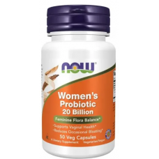 NOW Пробиотик за жени 20 билиона 50 веган капсули / Women's Probiotic 20 Billion 50 Vegetarian Capsules NOW Пробиотик за жени 20 билиона 50 веган капсули / Women's Probiotic 20 Billion 50 Vegetarian Capsules