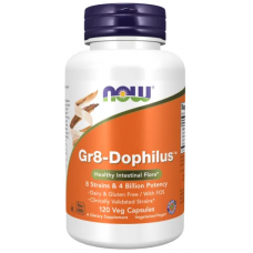 NOW Пробиотик 120 Капсули / GR 8 Dophilus 120 Capsules NOW Пробиотик 120 Капсули / GR 8 Dophilus 120 Capsules