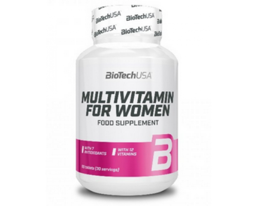 БИОТЕЧ МУЛТИВИТАМИНИ ЗА ЖЕНИ 60 ТАБЛЕТКИ / BIOTECH