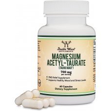 Double Wood Magnesium Acetyl-Taurate Магнезий (Ацетил Таурат) x 60 капсули Double Wood Magnesium Acetyl-Taurate Магнезий (Ацетил Таурат) x 60 капсули