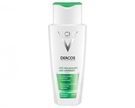 ВИШИ ДЕРКОС ШАМПОАН против пърхот за сух скалп 200мл. / VICHY DERCOS 