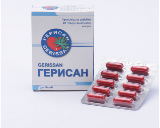 ГЕРИСАН 150 мг. 30 капсули, GERISAN