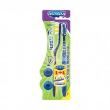 ЧЕТКА ЗА ЗЪБИ АСТЕРА FLEX ACTIVE медиум 2in1 ДУО / ASTERA