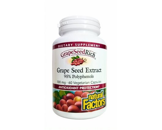 ГРОЗДОВО СЕМЕ 100 мг 60 V капсули / GRAPE SEED RICH