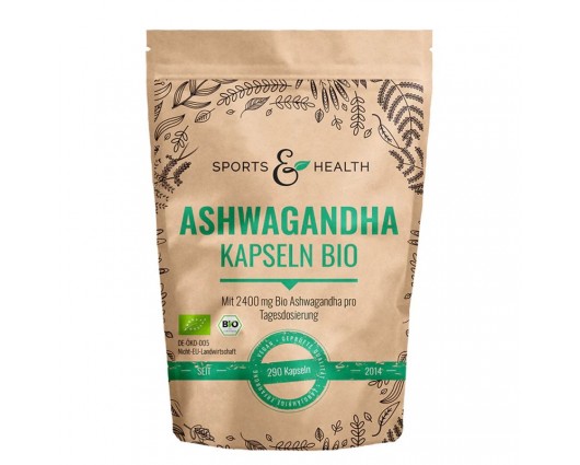 Ашваганда 600 mg 200 капсули / Ashwagandha