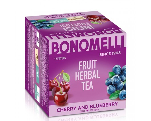 Bonomelli Плодов чай с череша и боровинки 