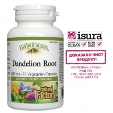 ГЛУХАРЧЕ корен 425 мг 90 V капсули / DANDELION ROOT ГЛУХАРЧЕ корен 425 мг 90 V капсули / DANDELION ROOT
