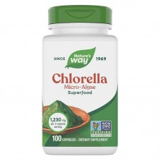 Нейчърс Уей - Хлорела (микроводорасли), 410 mg 100 капсули , Nature’s Way Chlorella Нейчърс Уей - Хлорела (микроводорасли), 410 mg 100 капсули , Nature’s Way Chlorella