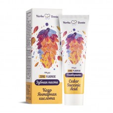 Паста за зъби С кедър, янтарна киселина и пребиотик 100 g / Toothpaste cedar Паста за зъби С кедър, янтарна киселина и пребиотик 100 g / Toothpaste cedar