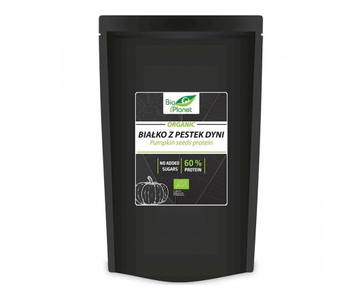 Протеин от тиквени семена БИО, 500 g / BIO PLANET PUMPKIN SEEDS PROTEIN