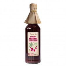 Малинов сироп с пчелен мед 500 ml / BIO PLANET Малинов сироп с пчелен мед 500 ml / BIO PLANET