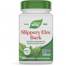 Нейчърс Уей - Червен бряст (кора), 370 mg 100 капсули , Nature’s Way Slippery Elm Нейчърс Уей - Червен бряст (кора), 370 mg 100 капсули , Nature’s Way Slippery Elm