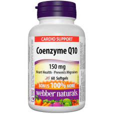 КОЕНЗИМ WN Q10 150 mg 60 софтгел капсули / COENZYME Q10