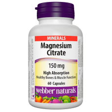 МАГНЕЗИЙ цитрат 150 mg  60 капсули / MAGNESIUM
