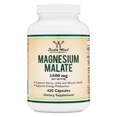 Double Wood Magnesium Malate / Магнезий (малат) 420 капсули Double Wood Magnesium Malate / Магнезий (малат) 420 капсули