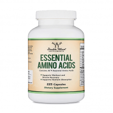 Double Wood Essential Amino Acids/ Есенциални Аминокиселини 225 капсули Double Wood Essential Amino Acids/ Есенциални Аминокиселини 225 капсули