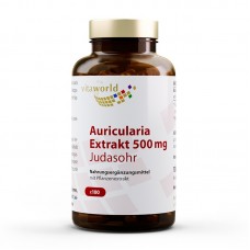Аурикулария Юдино ухо екстракт 500 mg 100 V капсули / Auricularia Judasohr extrakt Аурикулария Юдино ухо екстракт 500 mg 100 V капсули / Auricularia Judasohr extrakt
