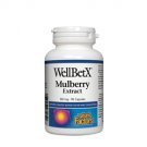 Нейчъръл Факторс  - Бяла черница, 100 mg 90 капсули , Natural Factors - WellBetX Mulberry Extract          