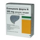 ЕСЕНЦИАЛЕ ФОРТЕ N 300мг. за черния дроб 30 капсули, ESSENTIALE FORTE N