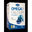 ЛИЗИ ОМЕГА 3 + ВИТАМИН Д + КАЛЦИЙ 30 ДОЗИ, LYSI OMEGA 3 + VITAMIN D + CA