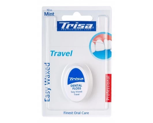 ТРИЗА конец за зъби син  40м. / TRISA