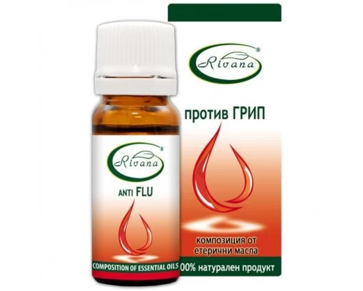 ЕТЕРИЧНО МАСЛО ПРОТИВ ГРИП 10мл., ESSENTIAL OIL ANTI FLU