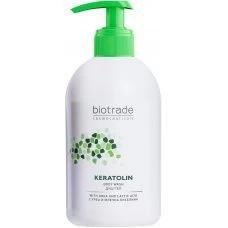 КЕРАТОЛИН БОДИ УОШ ДУШ ГЕЛ ЗА ТЯЛО 400МЛ / Biotrade Keratolin Body Wash