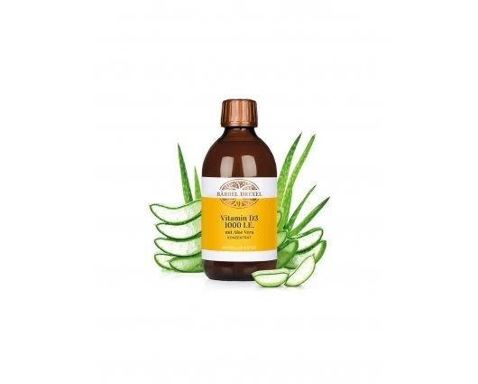 Vitamin D3 1000 IU mit Aloe Vera konzentrat / Витамин D3 1000 IU + Алое Вера (концентрат) х 250 ml