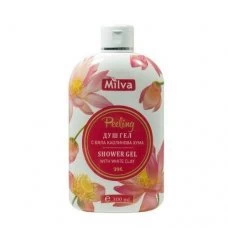 ДУШ ГЕЛ ПИЛИНГ С ХУМА 300 мл/ MILVA SHOWER GEL