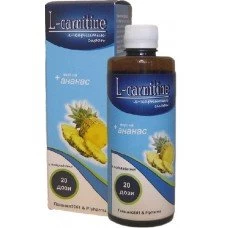 Л-КАРНИТИН 1000мг + АНАНАС течен сироп 400мл. Панацея, L- Carnitine