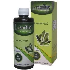 Л-КАРНИТИН 1000мг + ЗЕЛЕН ЧАЙ течен сироп 400мл. Панацея, L- Carnitine