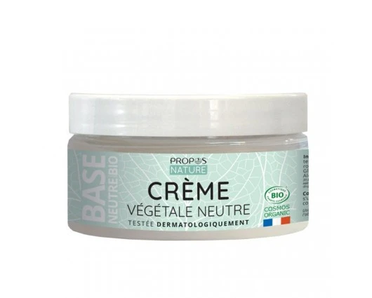 Растителна, неутрална крем база за лице и тяло, БИО 75 ml / Crème Vegetale Neutre BIO