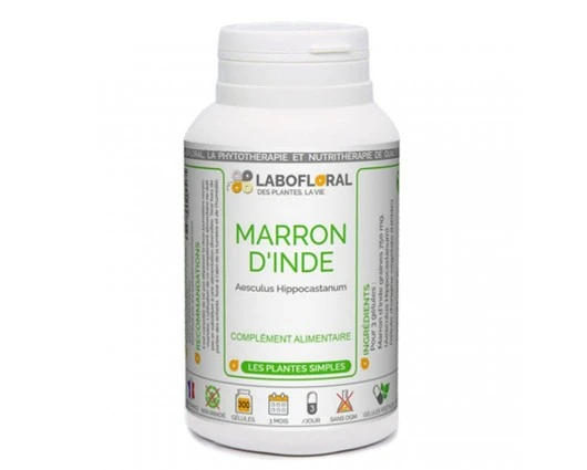Див конски кестен семена 250 mg 50 капсули / Marron D’Inde