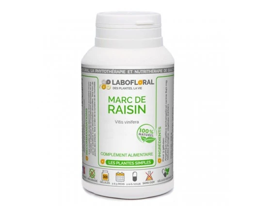 Грозде 340 mg 50 капсули / Marc de Raisin