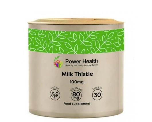 Бял трън 100 mg 30 таблетки / Milk Thistle