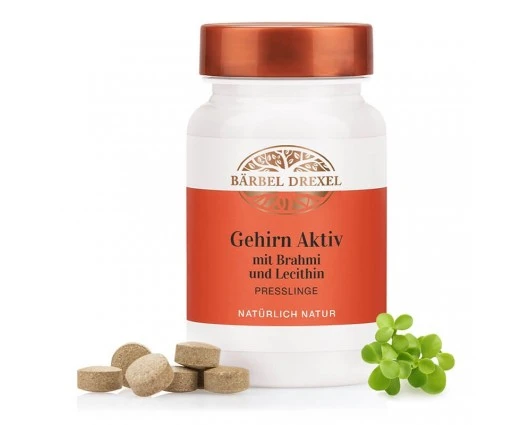 Gehirn Aktiv mit Brahmi und Lecithin (Brain active with Brahmi and Lecithin)/ За памет и концентрация x 90 таблетки