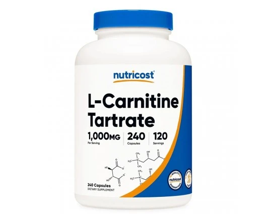 Л-Карнитин тартарат 500 mg 240 капсули / L-Carnitine Tartarate