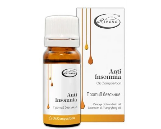 ЕТЕРИЧНО МАСЛО ПРОТИВ БЕЗСЪНИЕ 10мл., ESSENTIAL OIL ANTI INSOMNIA